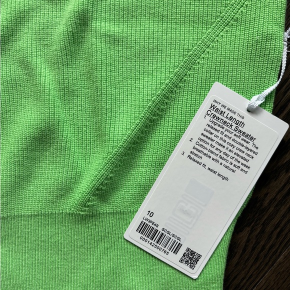 Lululemon Waist Length Crewneck Sweater - Picture 5 of 5